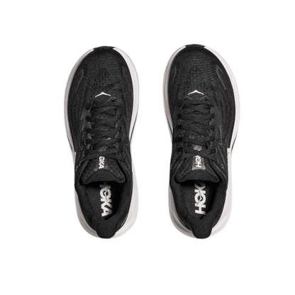 HOKA ONE ONE WOMEN'S CLIFTON 10 - BLACK/WHITE