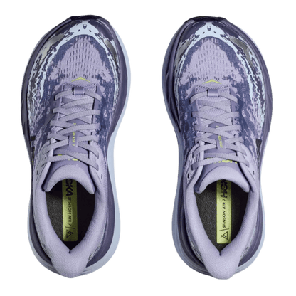 HOKA WOMEN'S STINSON 7 RUNNING SHOES - COSMIC SKY/METEOR - TOP VIEW