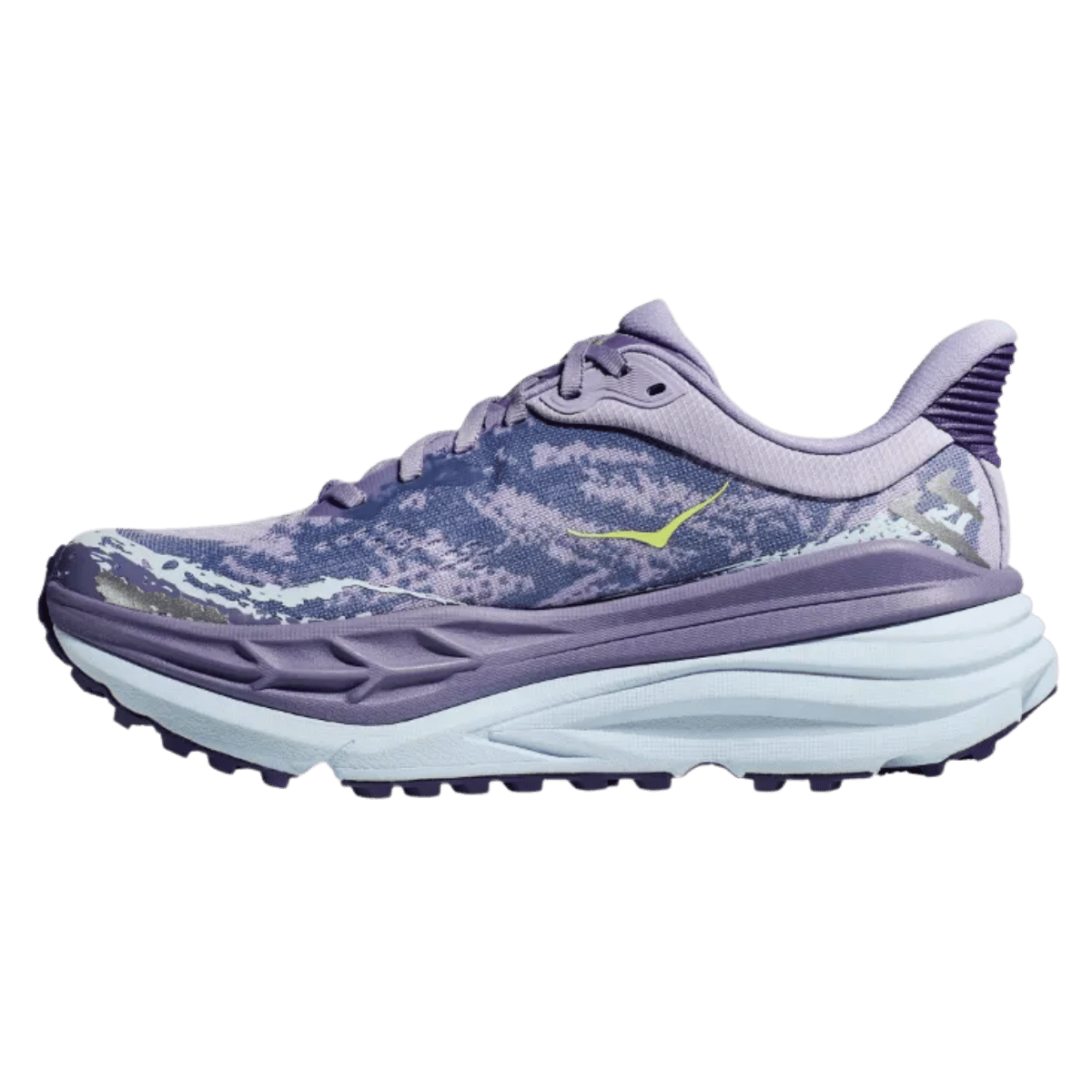 HOKA WOMEN'S STINSON 7 RUNNING SHOES - COSMIC SKY/METEOR - SIDE VIEW
