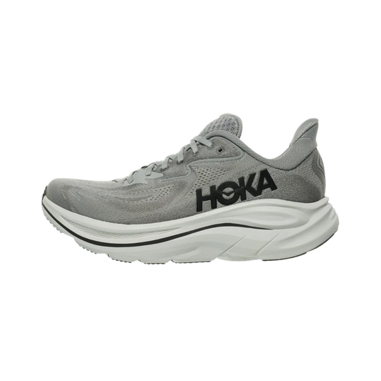 HOKA ONE ONE CLIFTON 10 WIDE - GALACTIC GREY/ASTEROID FRONT