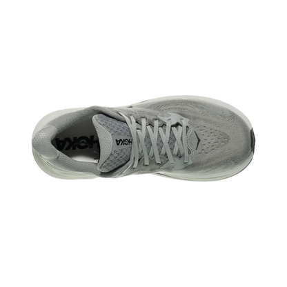 HOKA ONE ONE CLIFTON 10 WIDE - GALACTIC GREY/ASTEROID TOP VIEW