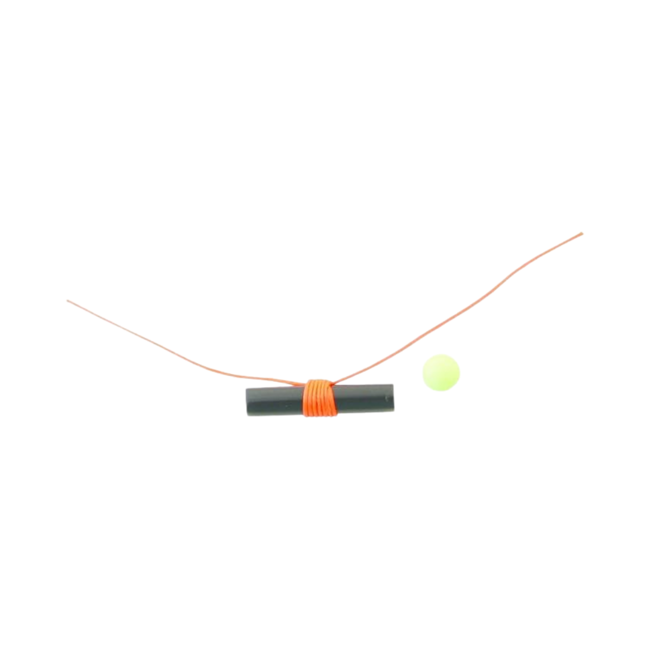 HOOKUM BOBBER STOP W/BEADS 3PK ORANGE