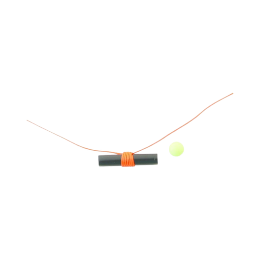 HOOKUM BOBBER STOP W/BEADS 3PK ORANGE