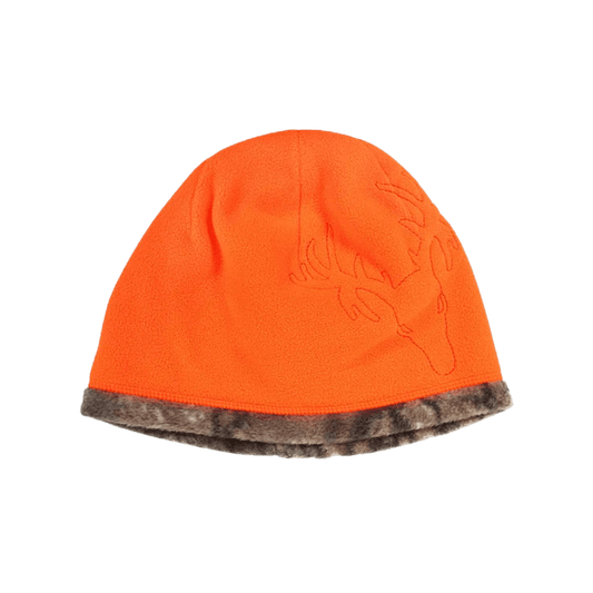 HOT SHOT REVERSIBLE FLEECE BEANIE BLAZE CAMO