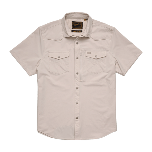 HOWLER BROTHERS EMERGER TECH SHIRT CHALK