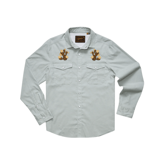 HOWLER BROTHERS GAUCHO SNAPSHIRT PRICKLY PEARS