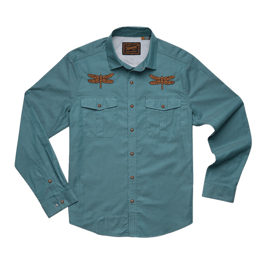 HOWLER BROTHERS GAUCHO SNAPSHIRT ENTER THE DRAGONS