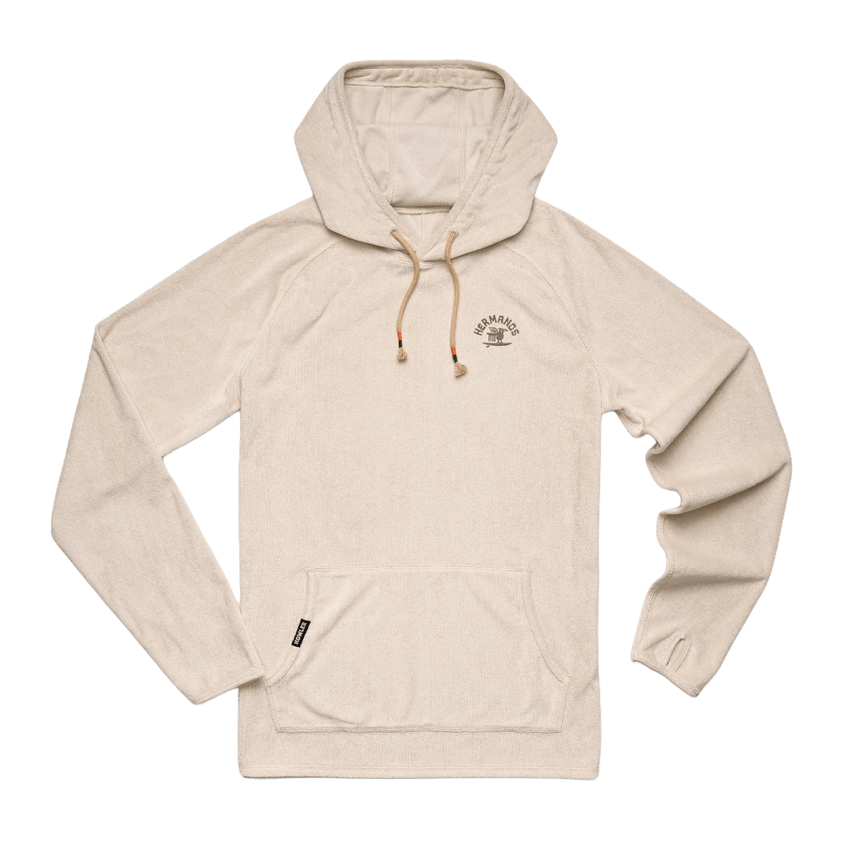 HOWLER BROTHERS TERRYCLOTH HOODIE SAND