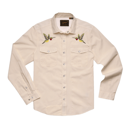 HOWLER BROTHERS GAUCHO SNAPSHIRT - NECTAR SEEKERS - FRONT VIEW