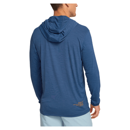 HOWLER BROTHERS HB TECH HOODIE - KEY LARGO - BACK VIEW