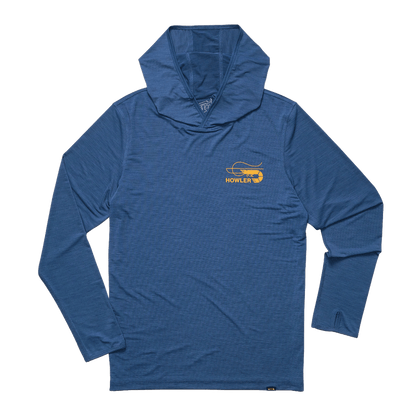 HOWLER BROTHERS HB TECH HOODIE - KEY LARGO - FRONT VIEW