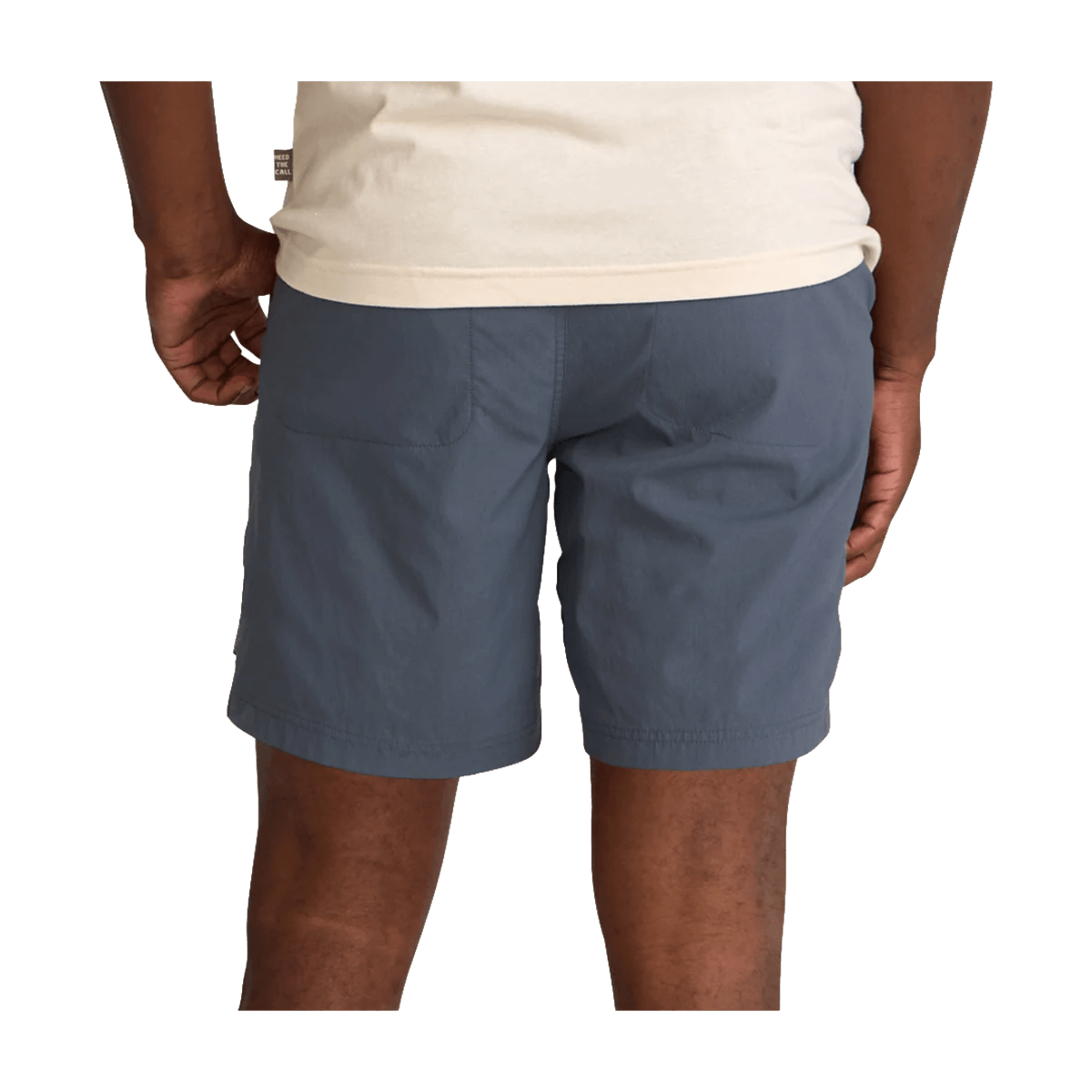 HOWLER BROTHERS HORIZON TECH SHORTS 8 INCH - DARK SLATE -BACK VIEW