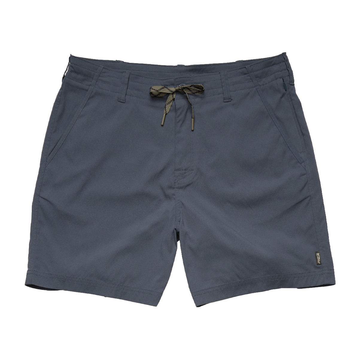 HOWLER BROTHERS HORIZON TECH SHORTS 8 INCH - DARK SLATE - FRONT VIEW