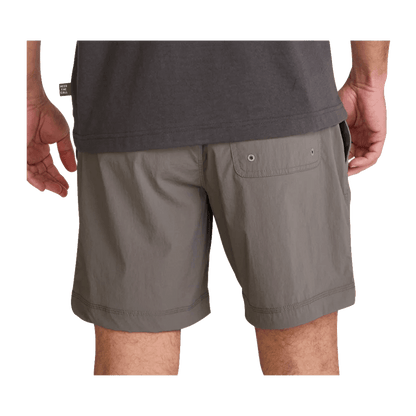 HOWLER BROTHERS SALADO SHORTS - CHARCOAL -BACK VIEW