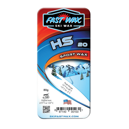 FAST WAX HS 20 SPORT WAX 80G - FRONT VIEW/PACKAGING VIEW