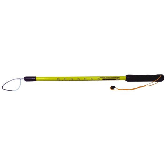HT POLAR GAFF W/RULER SINGLE YELLOW 24 INCH 