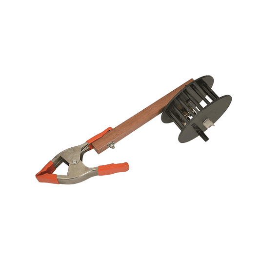 HT WOOD RATTLE REEL CLAMP ON