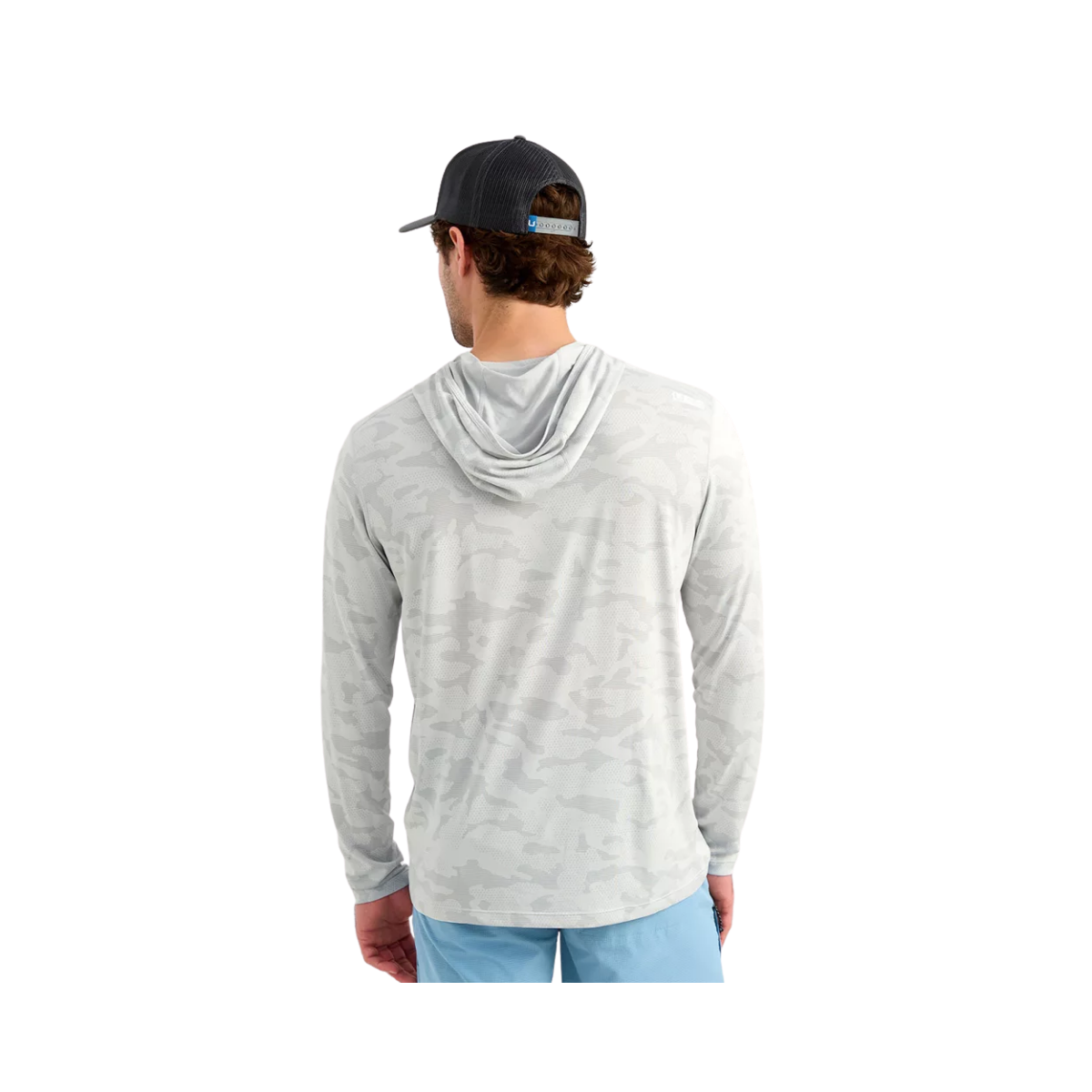 HUK A1A PRO HOODIE BACK VIEW