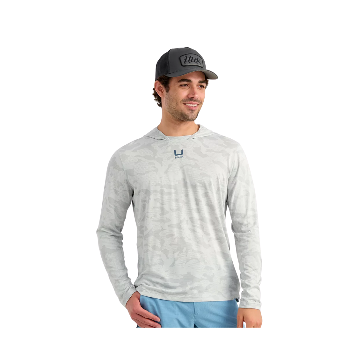 HUK A1A PRO HOODIE FRONT VIEW