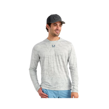 HUK A1A PRO HOODIE FRONT VIEW