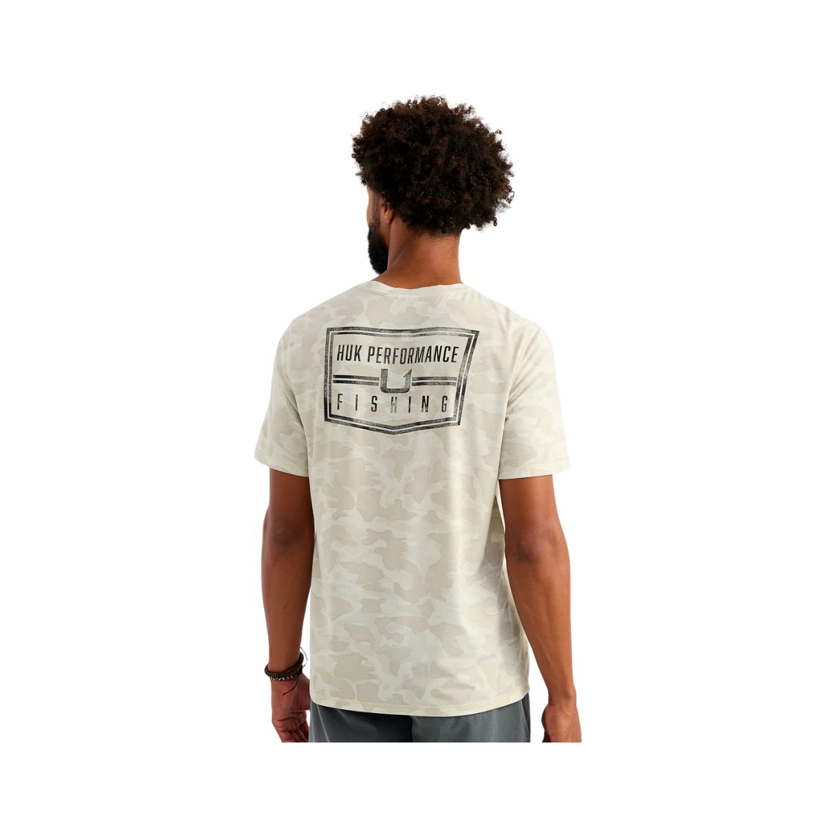 HUK DRIFT PRINTED S/S CREW BACK VIEW