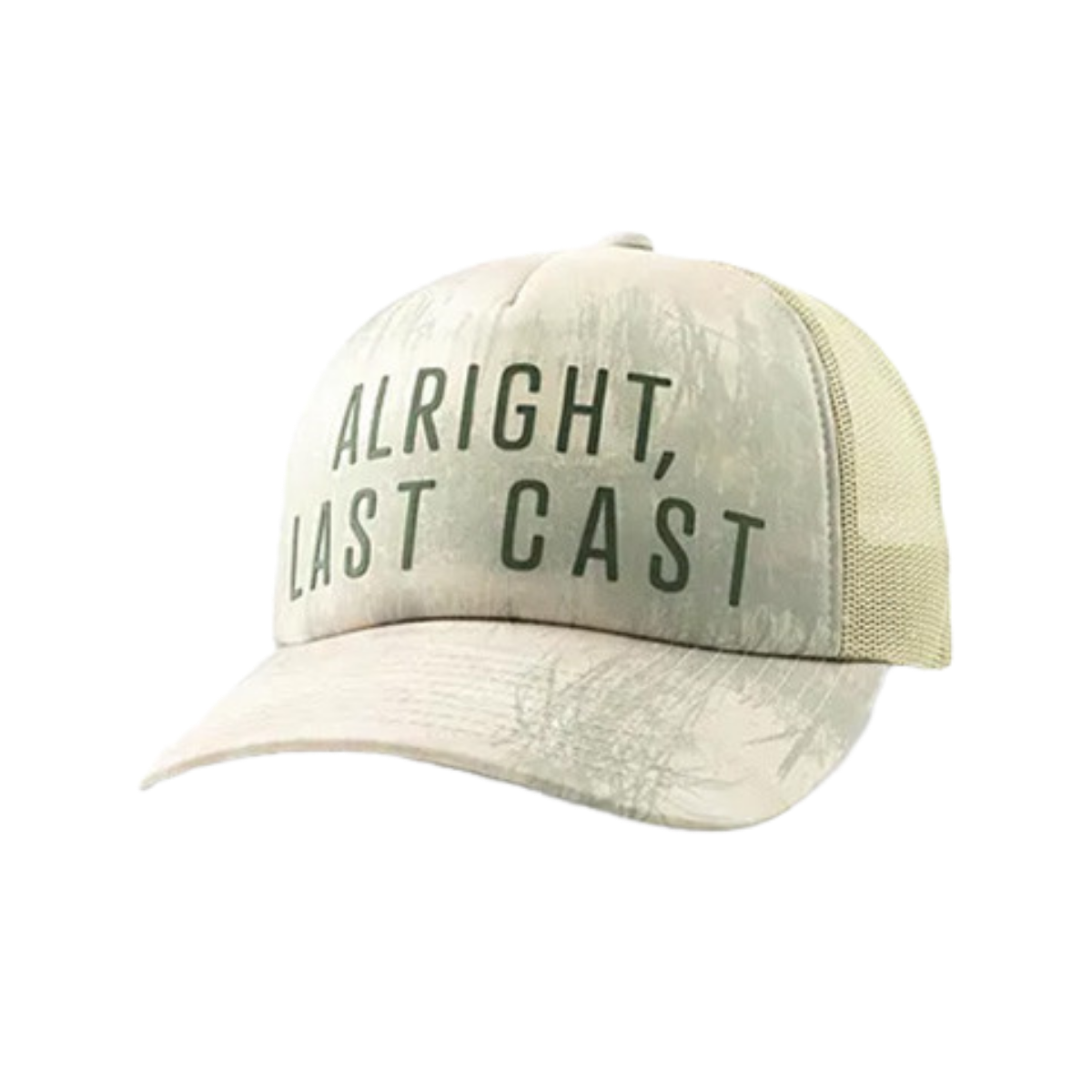 HUK GONE FISHIN' TRUCKER HAT SILVER BIRCH