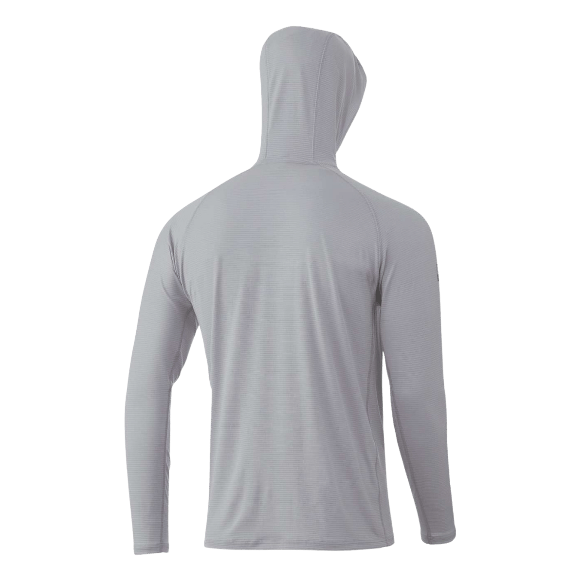HUK MEN'S A1A HOODIE - HARBOR MIST - BACK VIEW