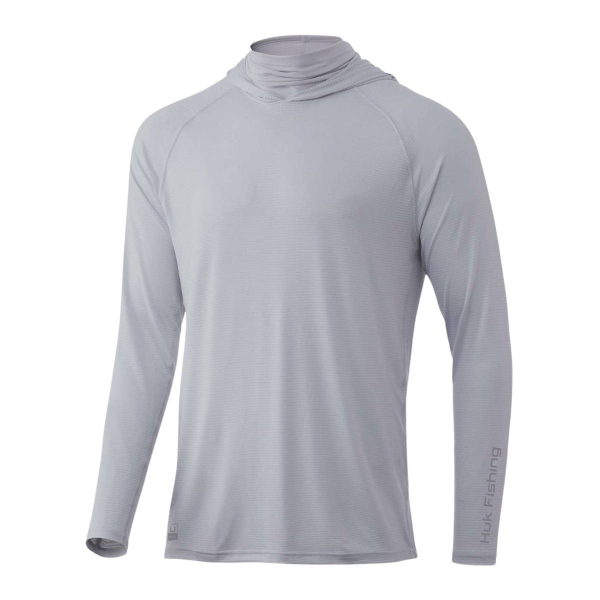 HUK MEN'S A1A HOODIE - HARBOR MIST - FRONT VIEW