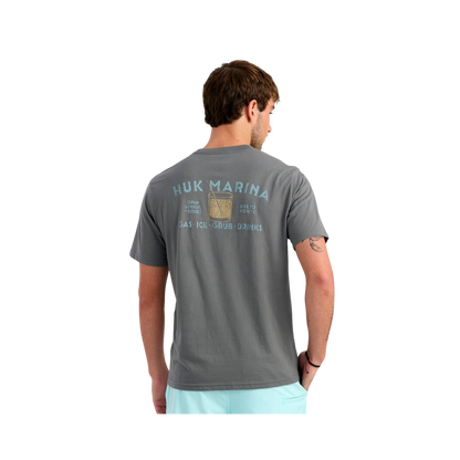 HUK MARINA S/S TEE BACK VIEW