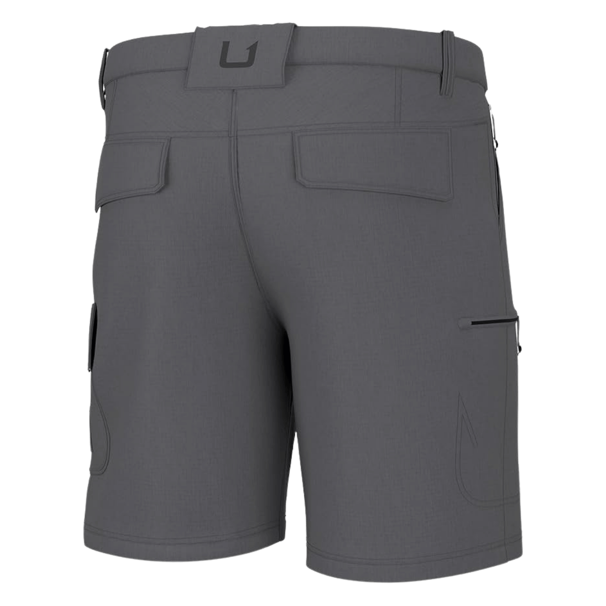 HUK MEN'S A1A SHORT QUICK-DRY PERFORMANCE - NIGHT OWL - BACK VIEW