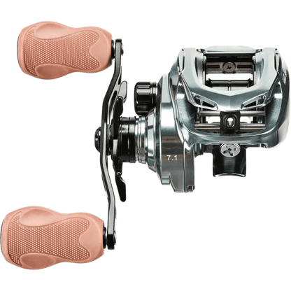 BATES FISHING CO. HUNDO'50 CASTING REEL -RIGHT HAND_ANGLE 2