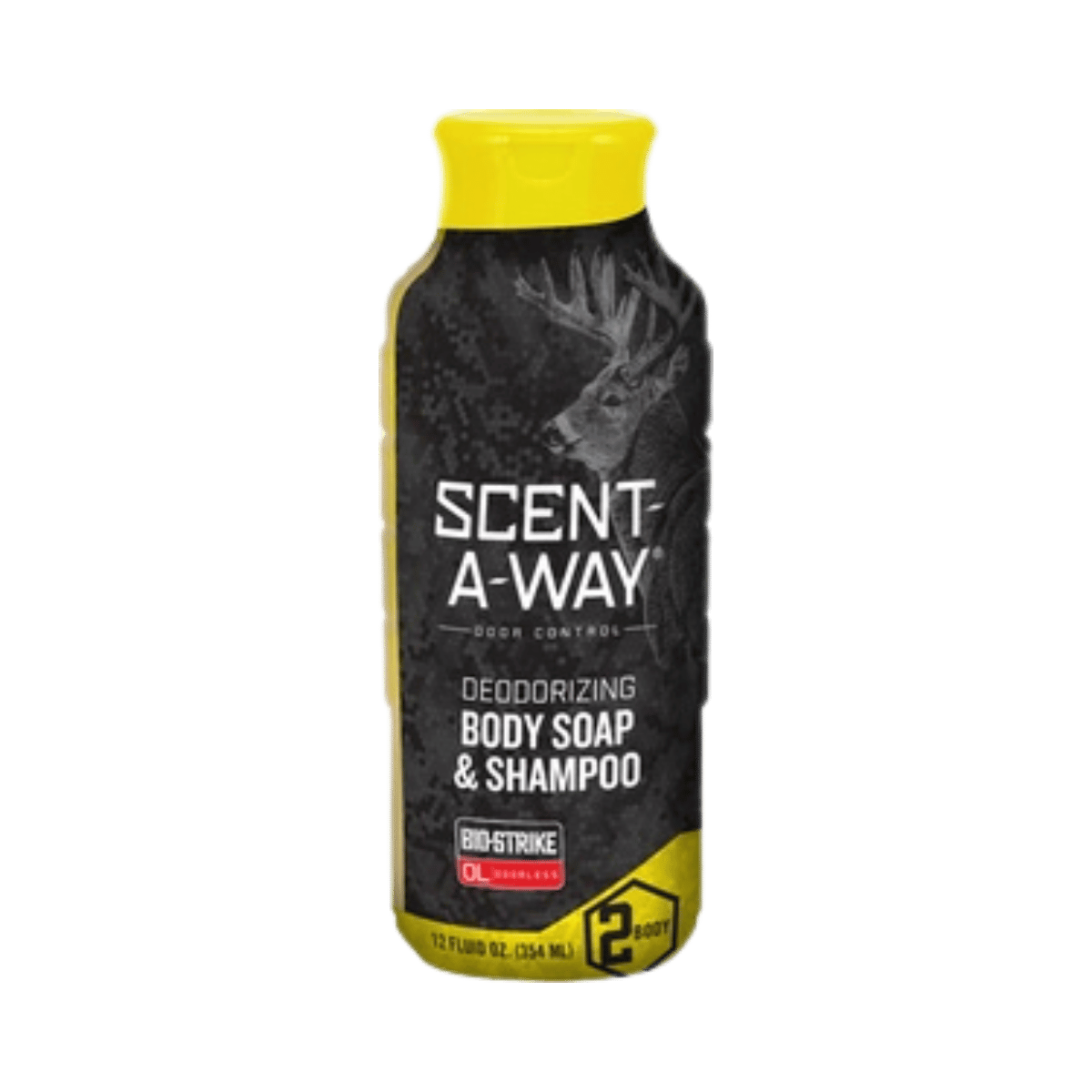 HUNTERS SPECIALTIES BIO-STRIKE BODY WASH/SHAMPOO - 12OZ