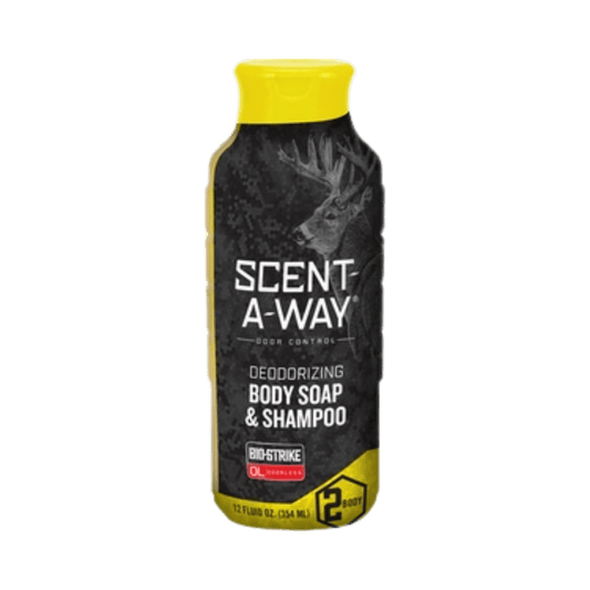 HUNTERS SPECIALTIES BIO-STRIKE BODY WASH/SHAMPOO - 12OZ