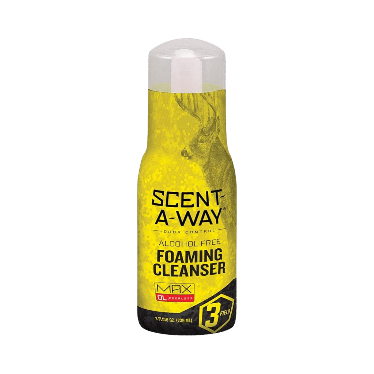 HUNTERS SPECIALTIES SCENT-AWAY MAX FOAMING CLEANSER - 8OZ