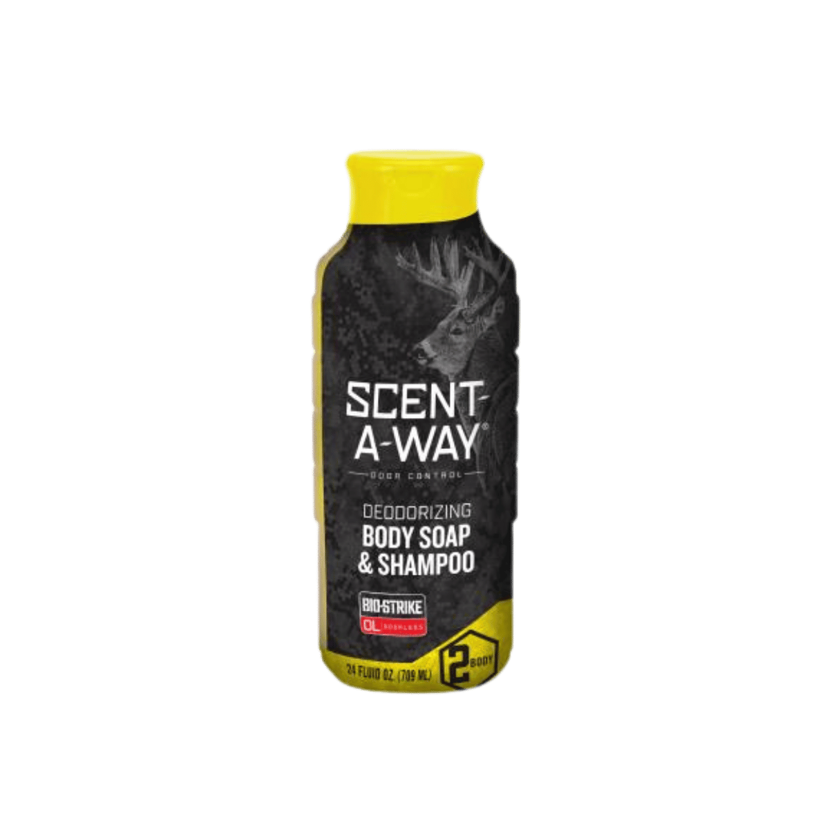 HUNTERS SPECIALTIES BIO-STRIKE BODY WASH/SHAMPOO - 24OZ