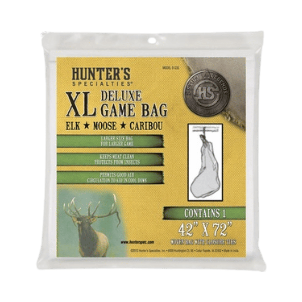 HUNTERS SPECIALTIES DELUXE FIELD DRSSNG BAG - 42 X 72