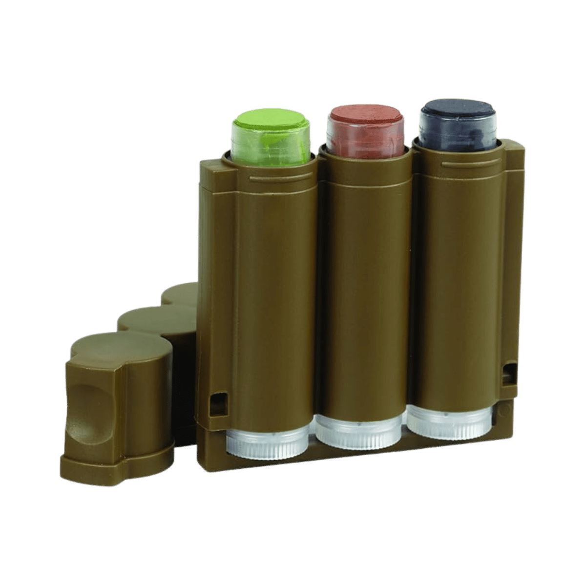 HUNTERS SPECIALTIES SPEED CAMO MAKEUP STICK - TRI-COLOR - 69 G