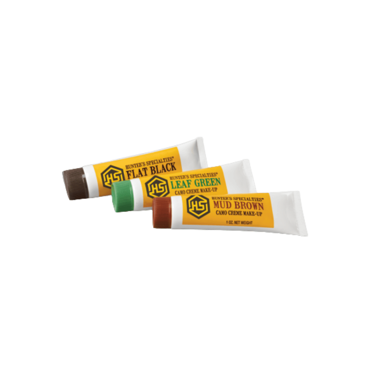 HUNTERS SPECIALTIES WOODLND CAMO CREME TUBE MAKEUP - 1 OZ