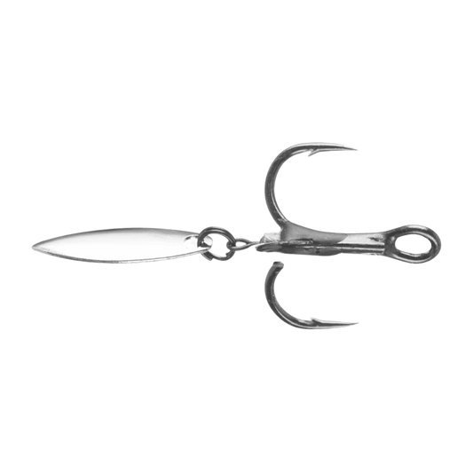 VMC BLADED HYBRID TREBLE SHORT 1X - BLACK NICKEL