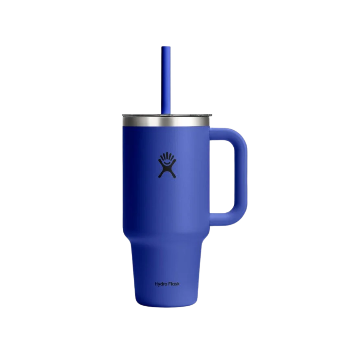 HYDRO FLASK TRAVEL TUMBLER CLEAR LID 32OZ CAPRI BLUE