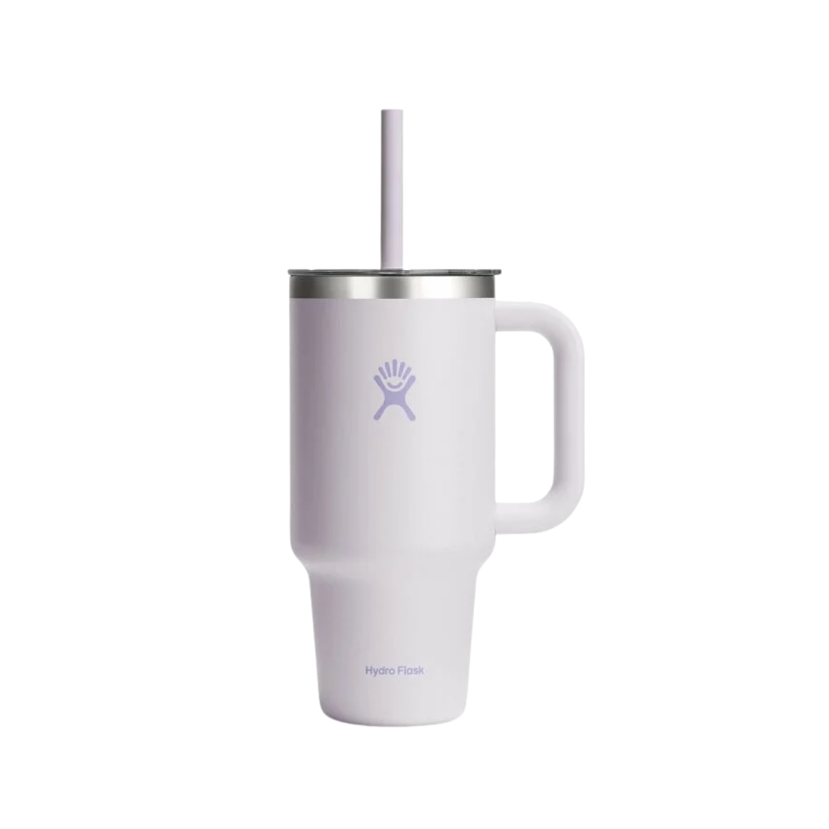HYDRO FLASK TRAVEL TUMBLER CLEAR LID 32OZ CLOUD PINK