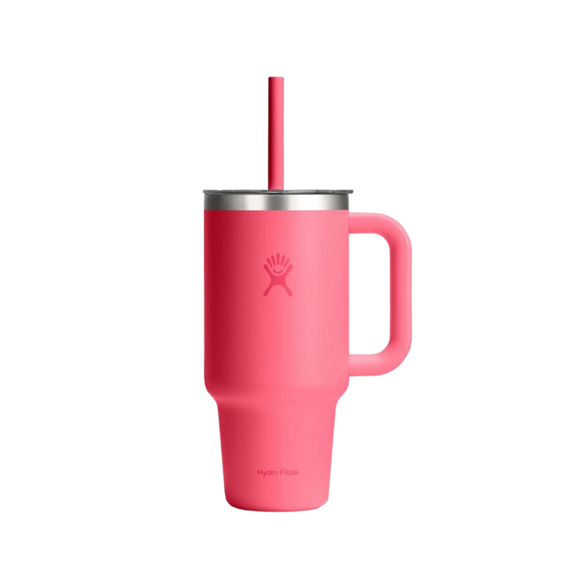 HYDRO FLASK TRAVEL TUMBLER CLEAR LID 32OZ POPSTAR PINK