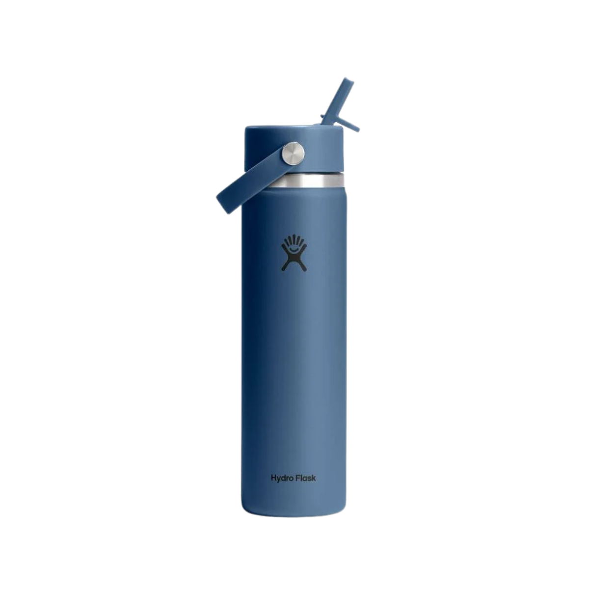 HYDRO FLASK WIDE FLEX STRAW CAP 24OZ HARBOR BLUE