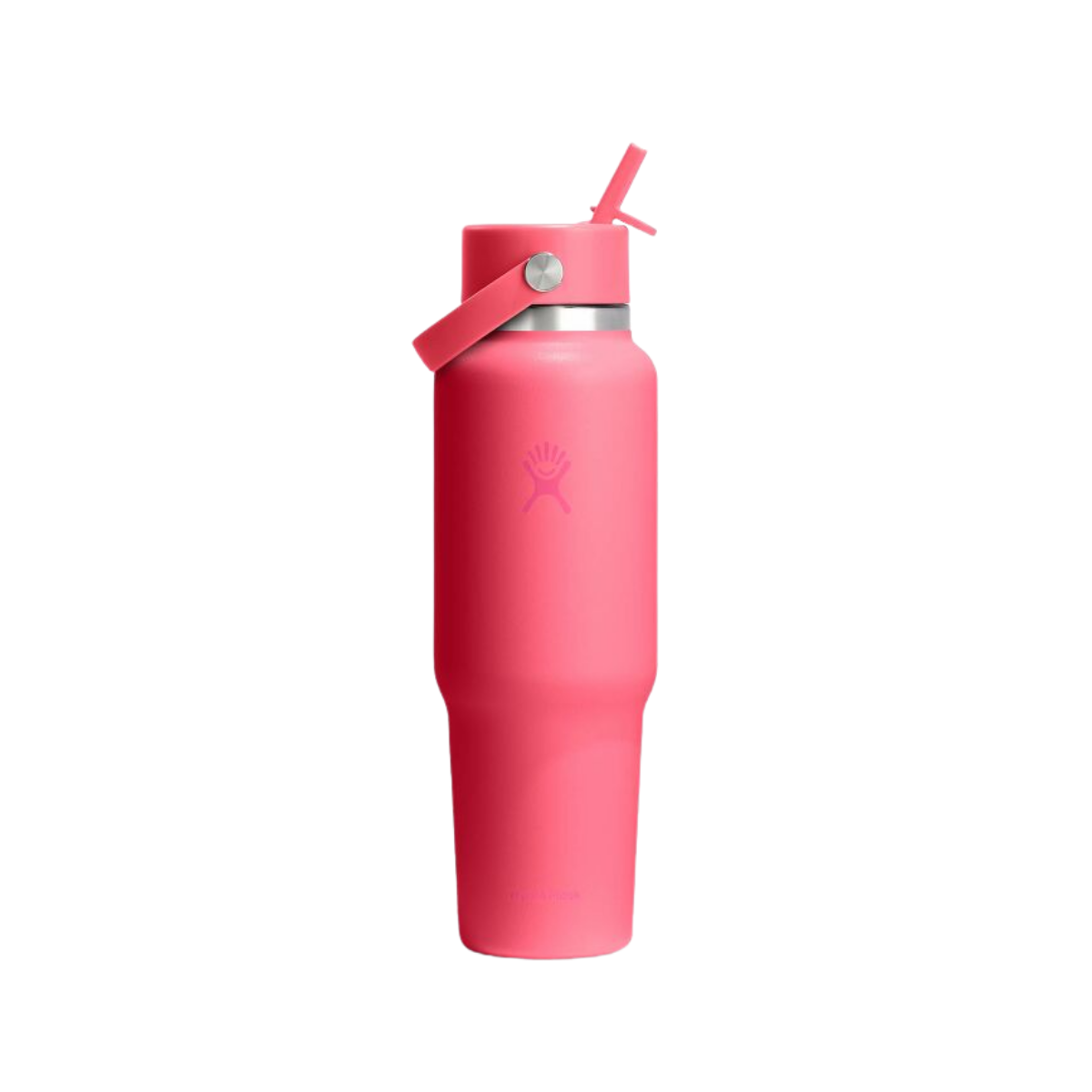 HYDRO FLASK WIDE FLEX STRAW TRVL BTTL 40OZ POPSTAR PINK