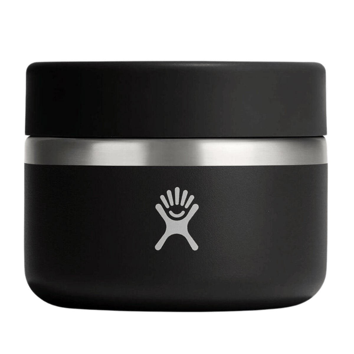 HYDRO FLASK INSULATED FOOD JAR 12 OZ STAINLESS STEEL BLACK