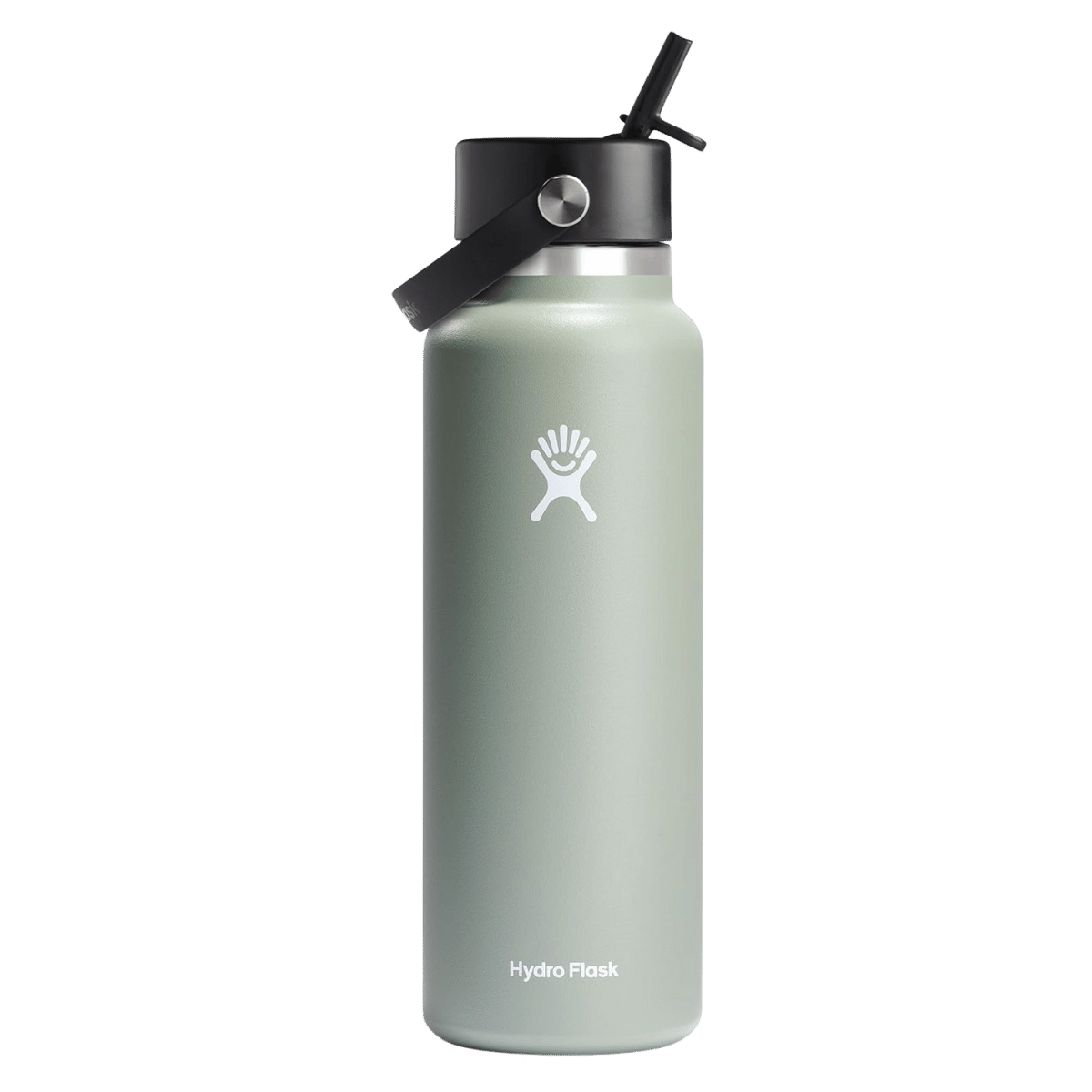 HYDRO FLASK WIDE MOUTH WITH FLEX STRAW CAP 40OZ_AGAVE