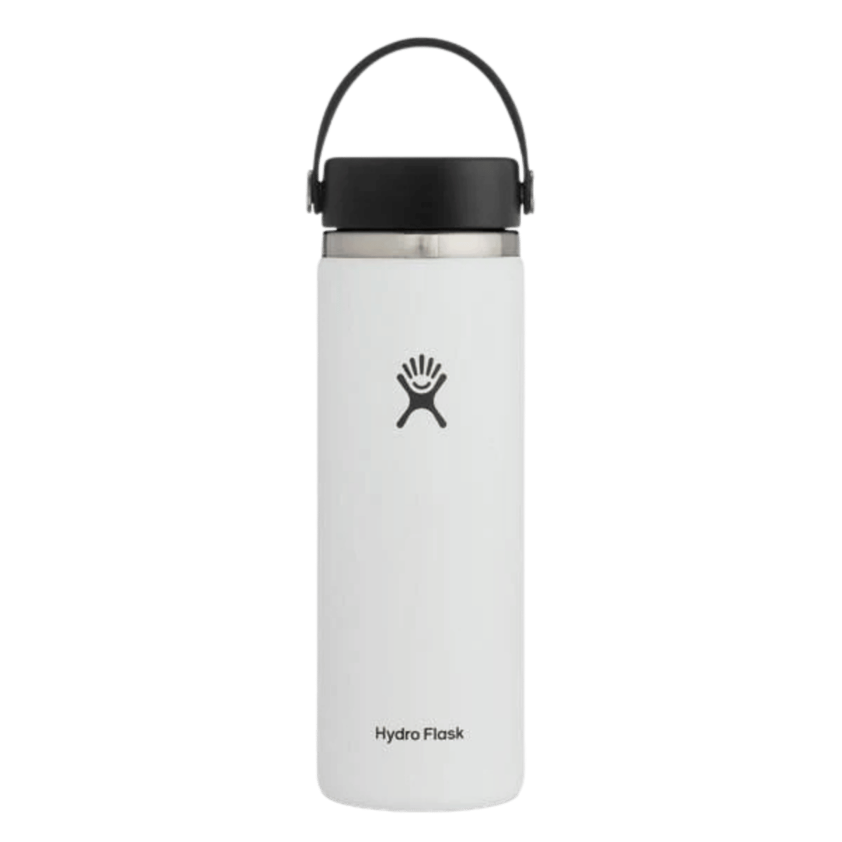 HYDRO FLASK WIDE MOUTH BOTTLE 20OZ_WHITE