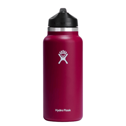 HYDRO FLASK WIDE MOUTH W/ STRAW LID 32OZ_SNAPPER