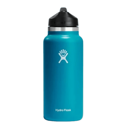 HYDRO FLASK WIDE MOUTH W/ STRAW LID 32OZ_LAGUNA