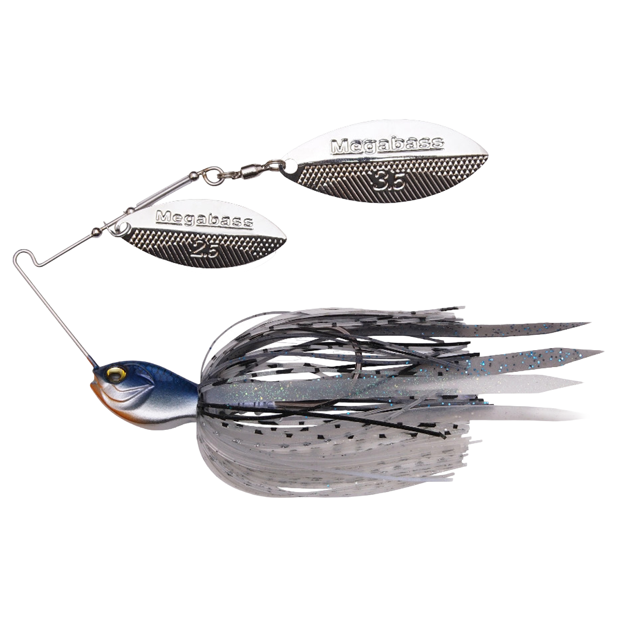 MEGABASS SV-3 DOUBLE WILLOW SPINNERBAIT - 1/2OZ